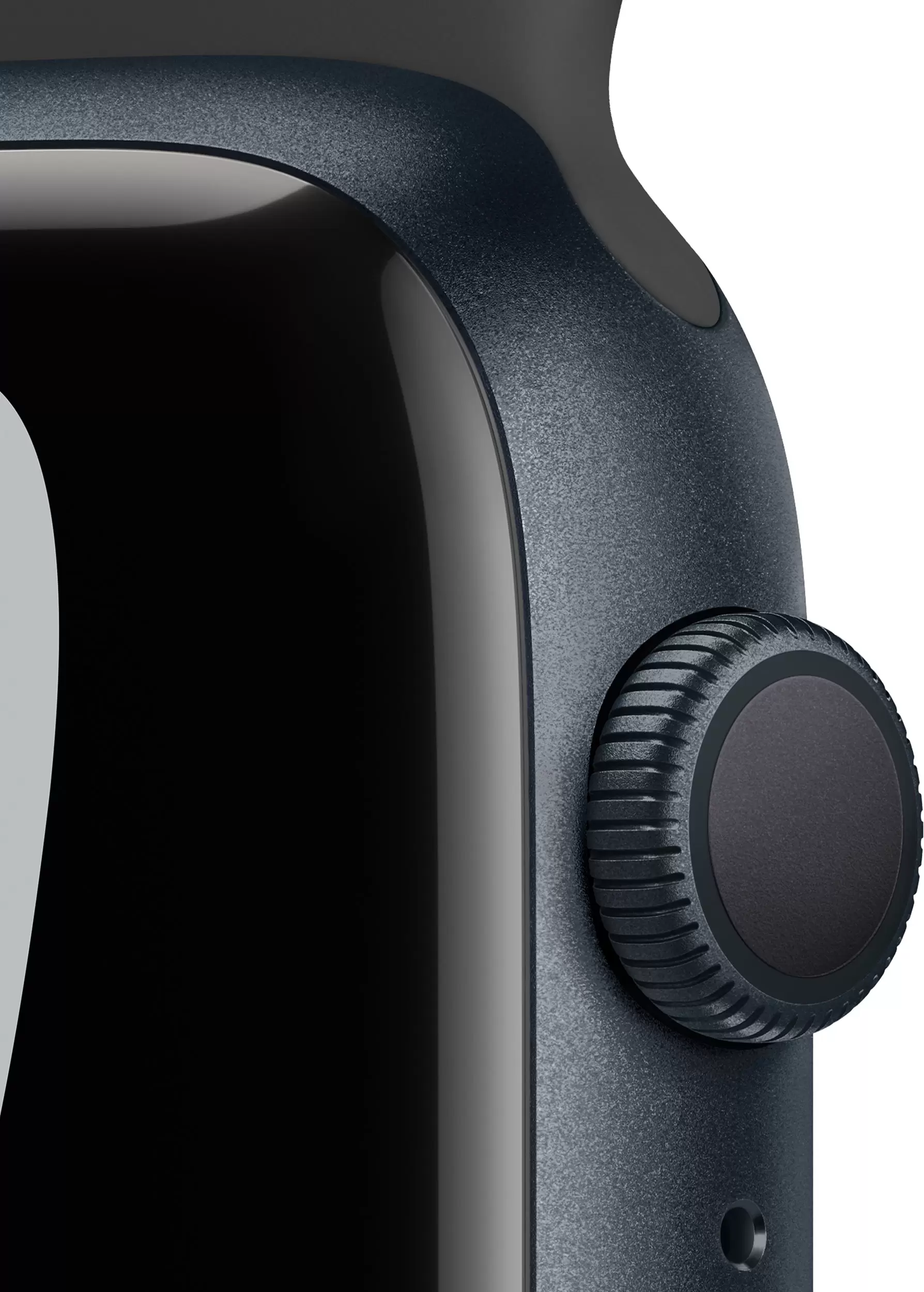 Apple Watch Nike Series 7, 41 мм, корпус из алюминия цвета (тёмная ночь), спортивный ремешок Nike цвета (антрацитовый/чёрный)